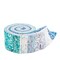 Expressions Batiks 2.5" Strip Roll (Jelly Roll / Rolie Polie) in Floral Grid Seafoam Splash by Riley Blake Designs for Riley Blake (RP-23465A-40)